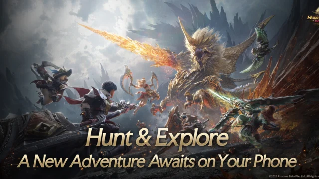Monster Hunter Outlanders متاح الآن على iOS وAndroid